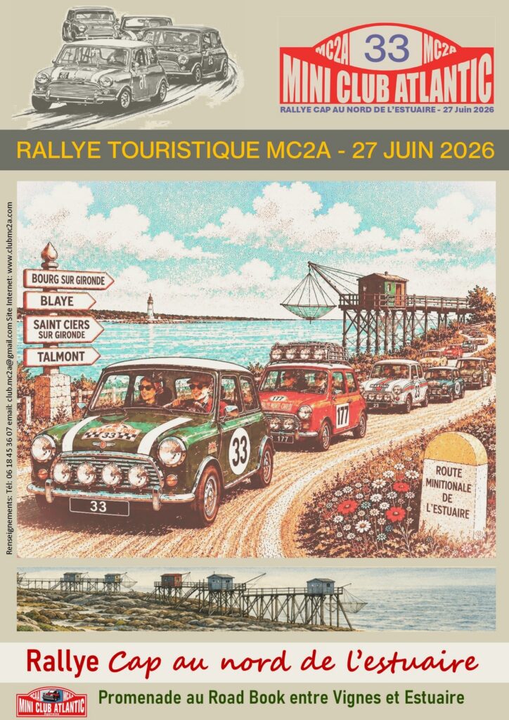 RALLYE TOURISTIQUE NORD ESTUAIRE GIRONDE